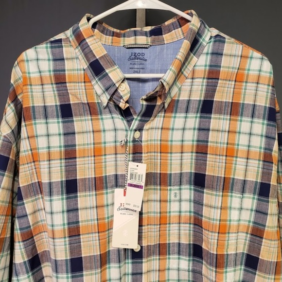 IZOD Big & Tall Saltwater Dockside Chambray - Picture 2 of 4